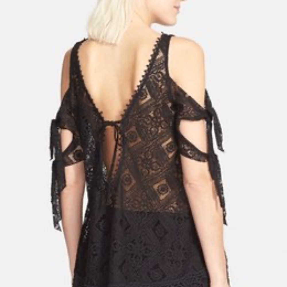Free People Crochet Lace Tunic / Cover Up